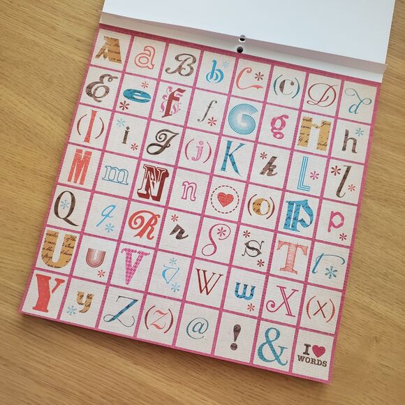 Literary Themed 12" x 12" Cardstock Book - Picture 6 of 16